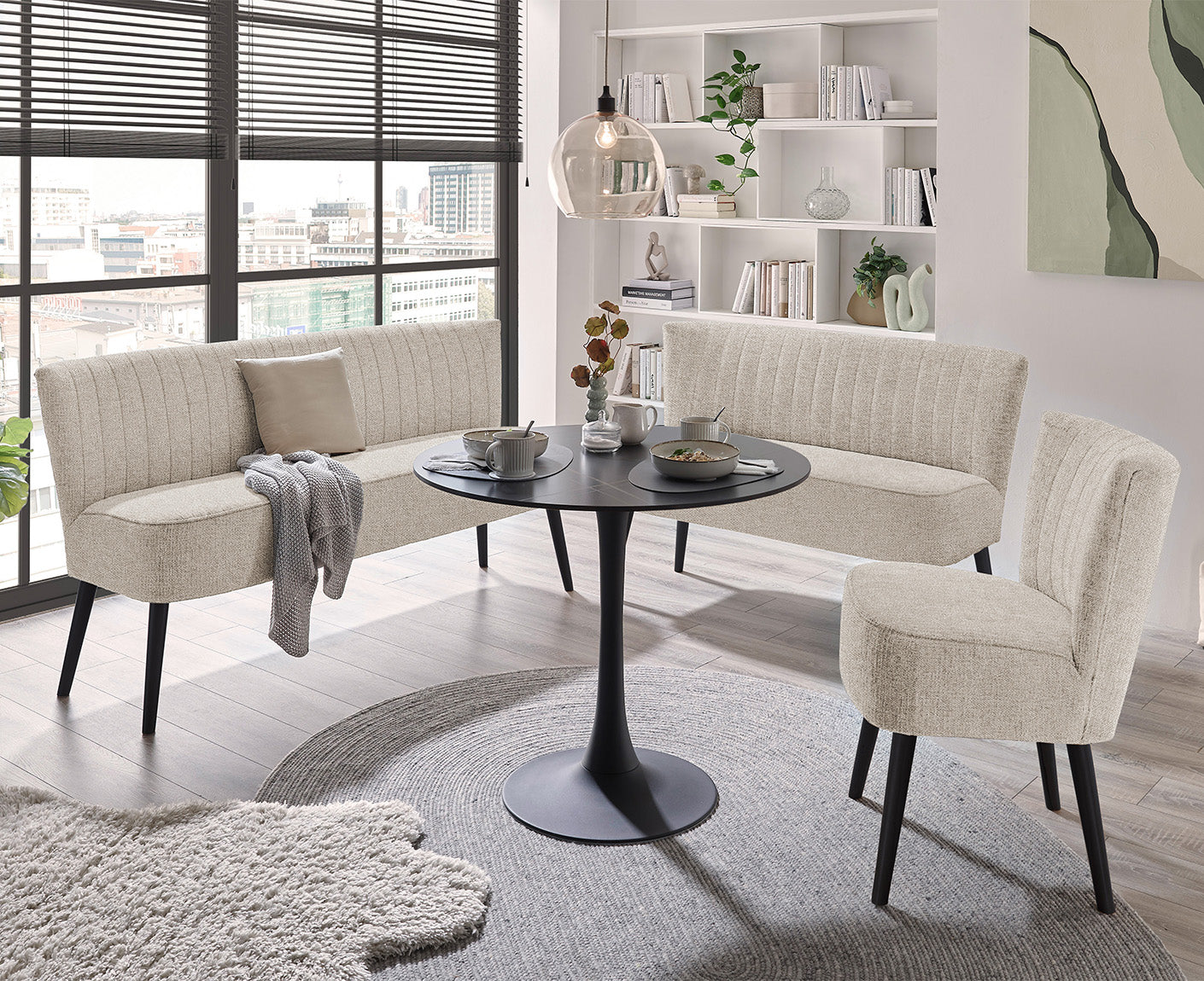 Tim Essgruppe Diningset 3-Teilig, Eden