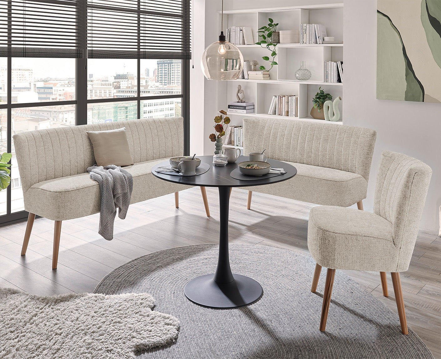 Tim Essgruppe Diningset 3-Teilig, Eden