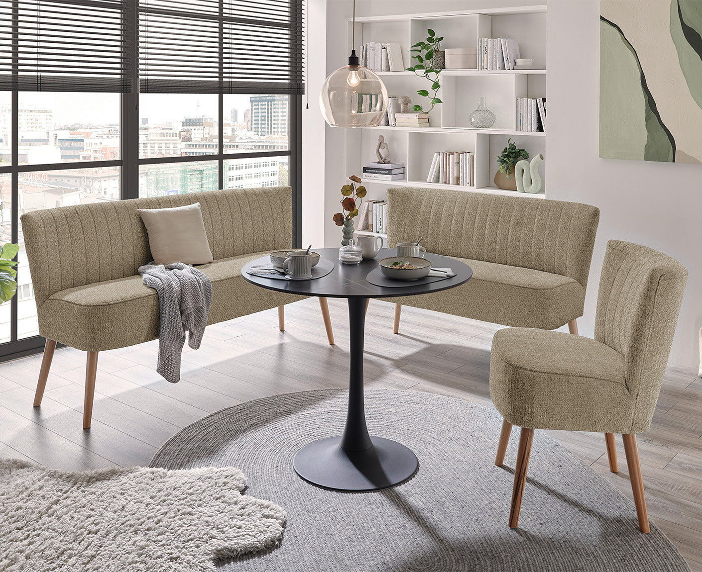 Tim Essgruppe Diningset 3-Teilig, Eden