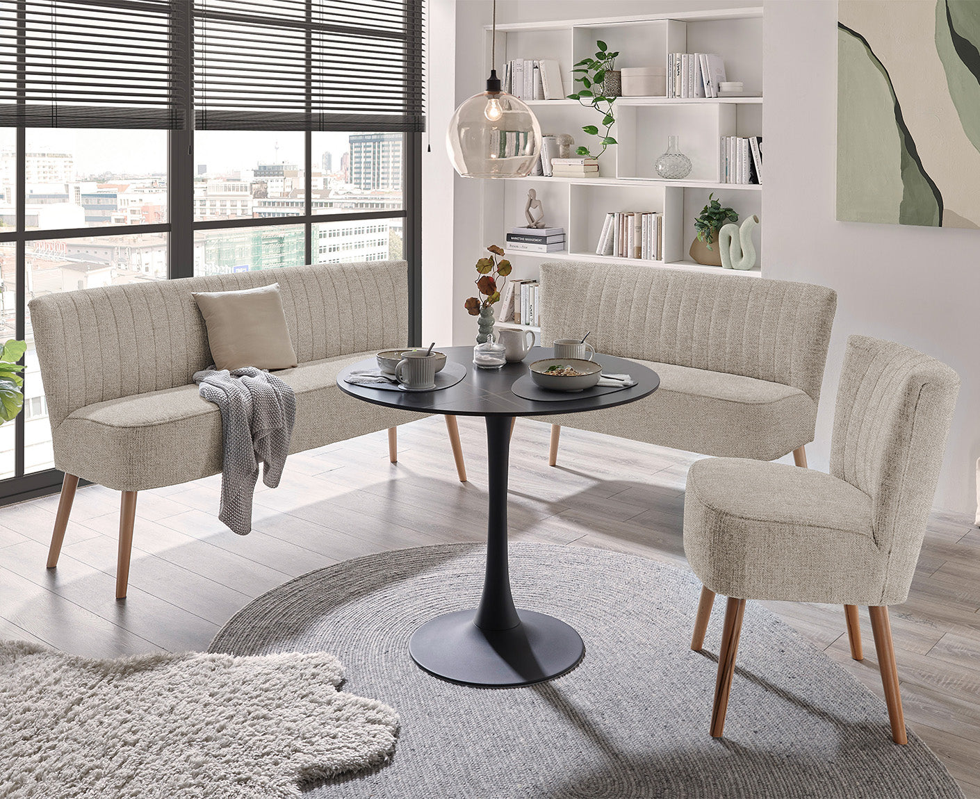 Tim Essgruppe Diningset 3-Teilig, Eden
