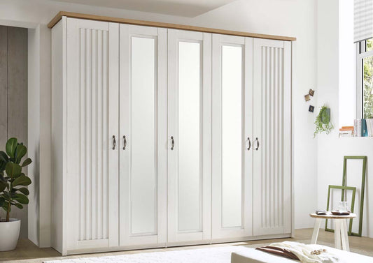 Trient Kleiderschrank 5-trg.  Andersen Pine / Artisan Eiche