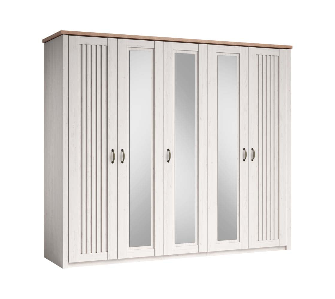 Trient Kleiderschrank 5-trg.  Andersen Pine / Artisan Eiche