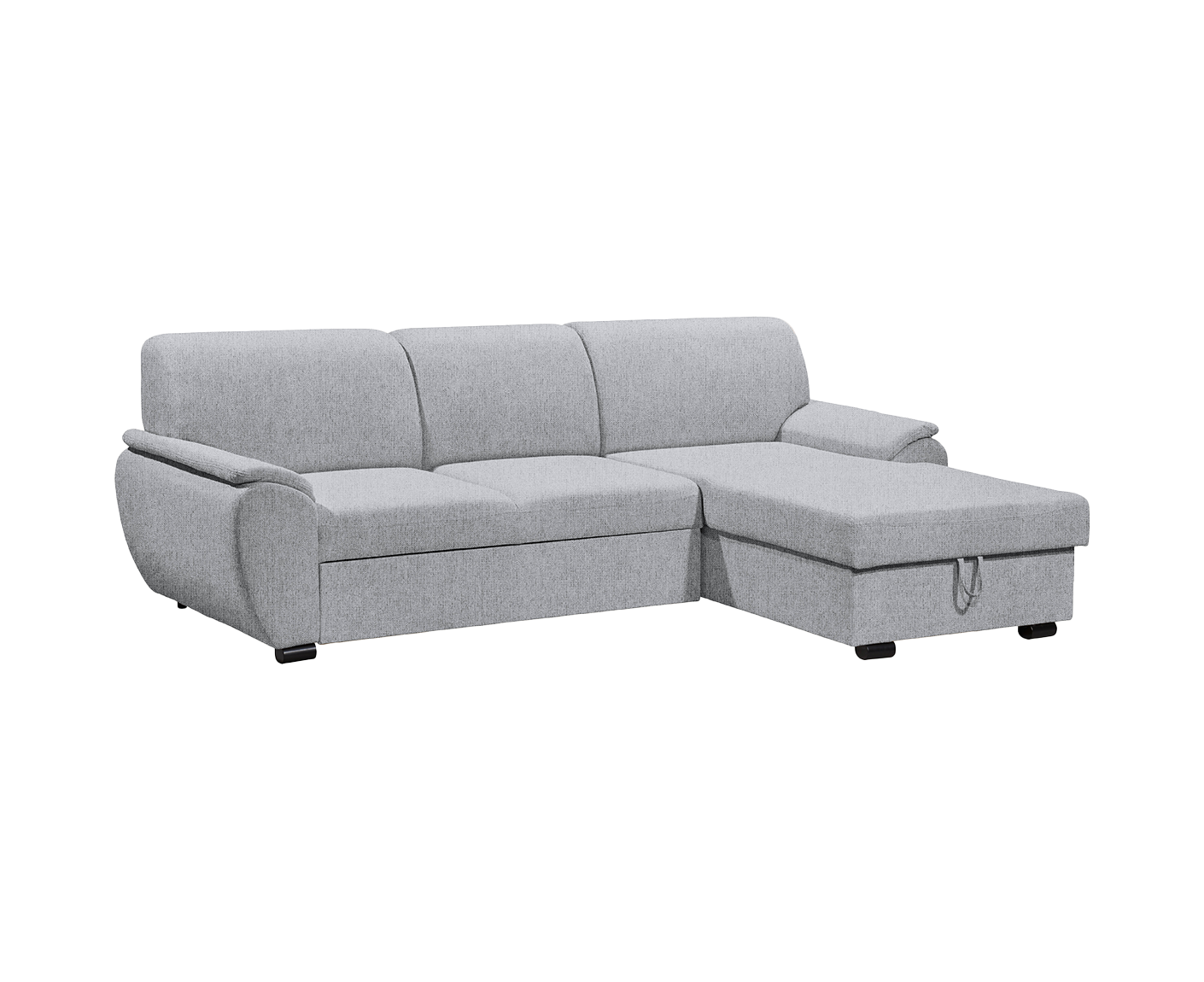 Ulm Ecksofa 250 x 175 cm, mit Schlaffunktion & Bettkasten
