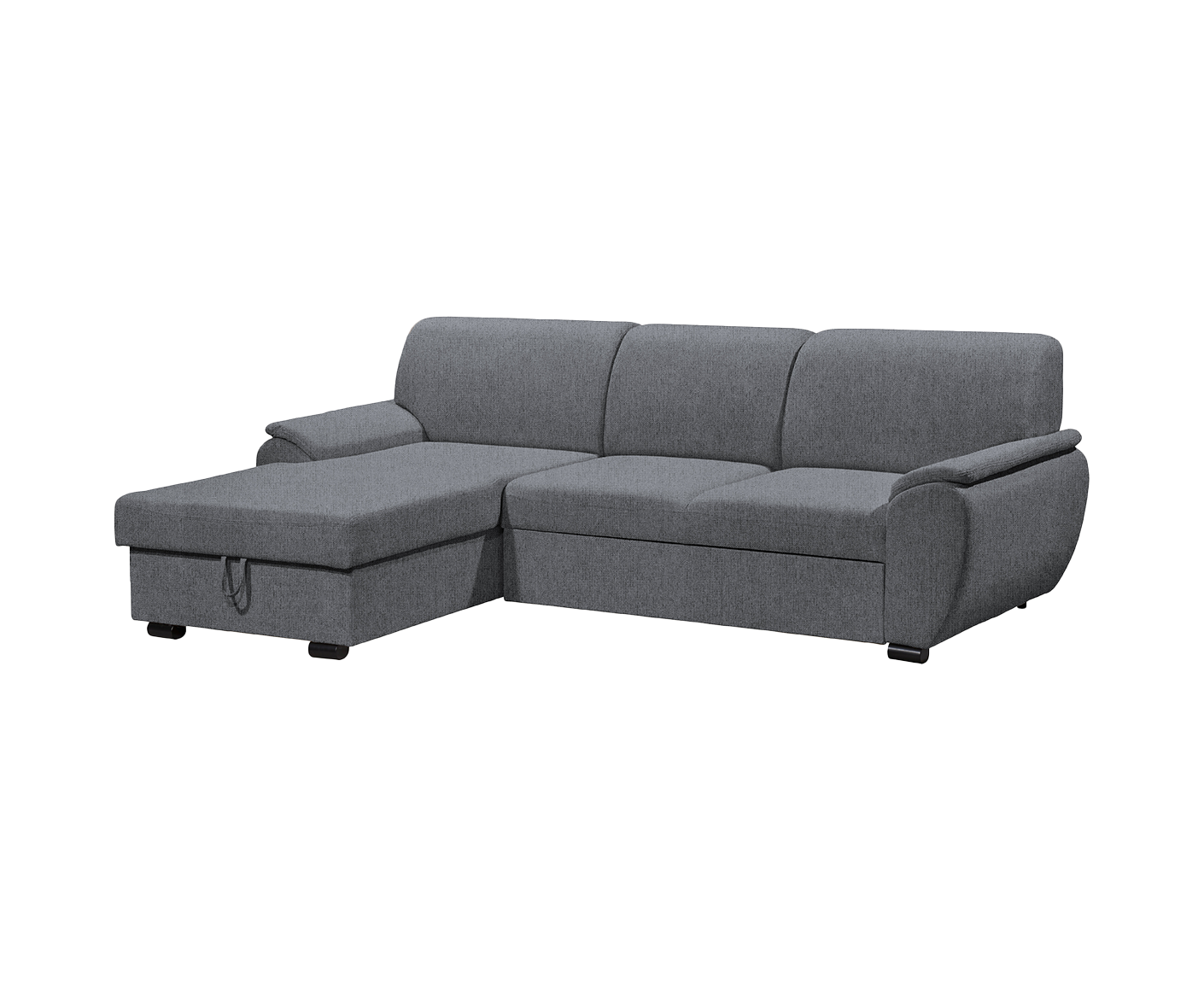 Ulm Ecksofa 250 x 175 cm, mit Schlaffunktion & Bettkasten