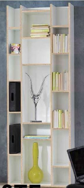 Wohnregal CAPRI Regal Standregal Bücherregal Wohnzimmer Weiß