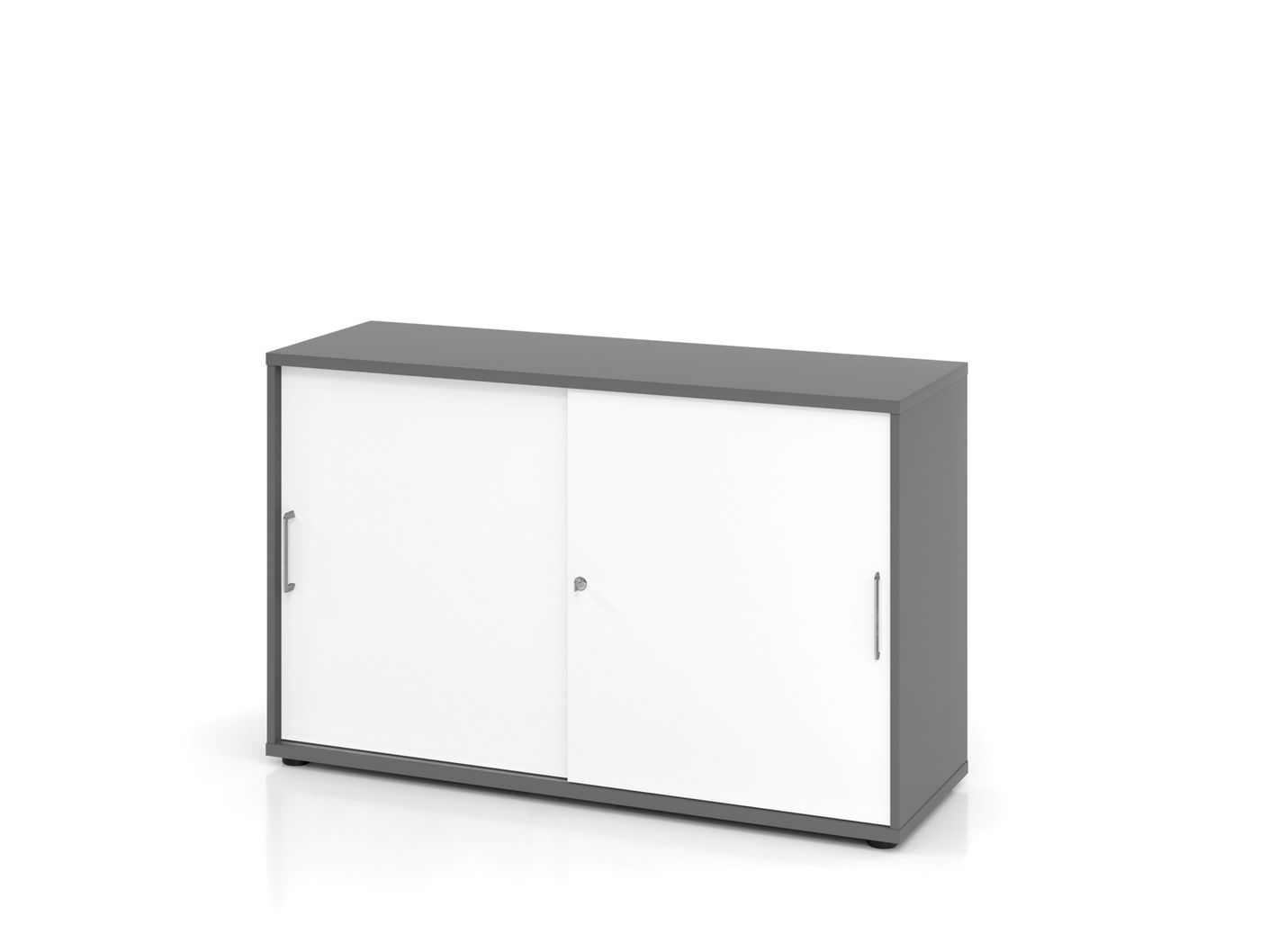 York Y-Serie Komplettbüro 12-teilig Graphit / Weiß