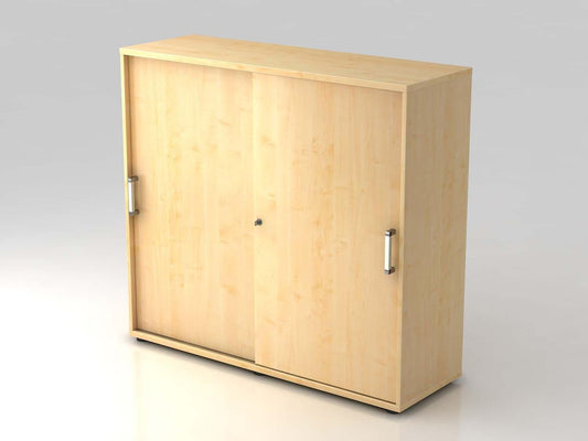 Texas Simple Basic Schiebetürenschrank 3OH 120cm Ahorn