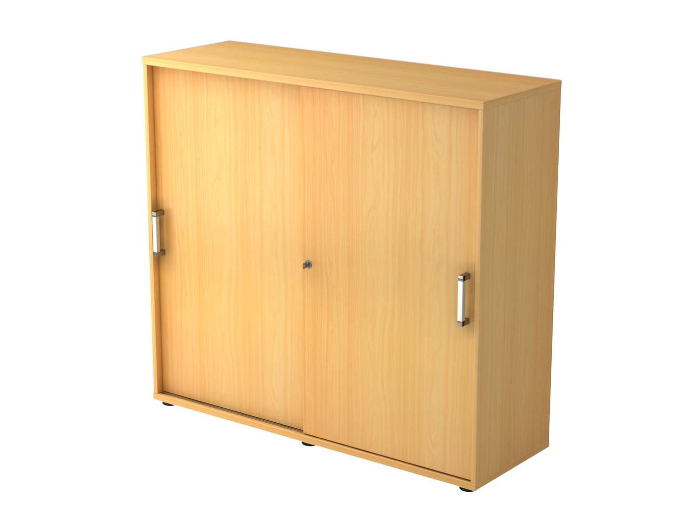 Texas Simple Basic Schiebetürenschrank 3OH 120cm Buche