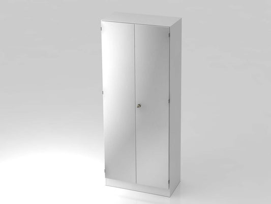 Texas Pro Solid Aktenschrank 5OH abschließbar 80cm Weiß / Silber