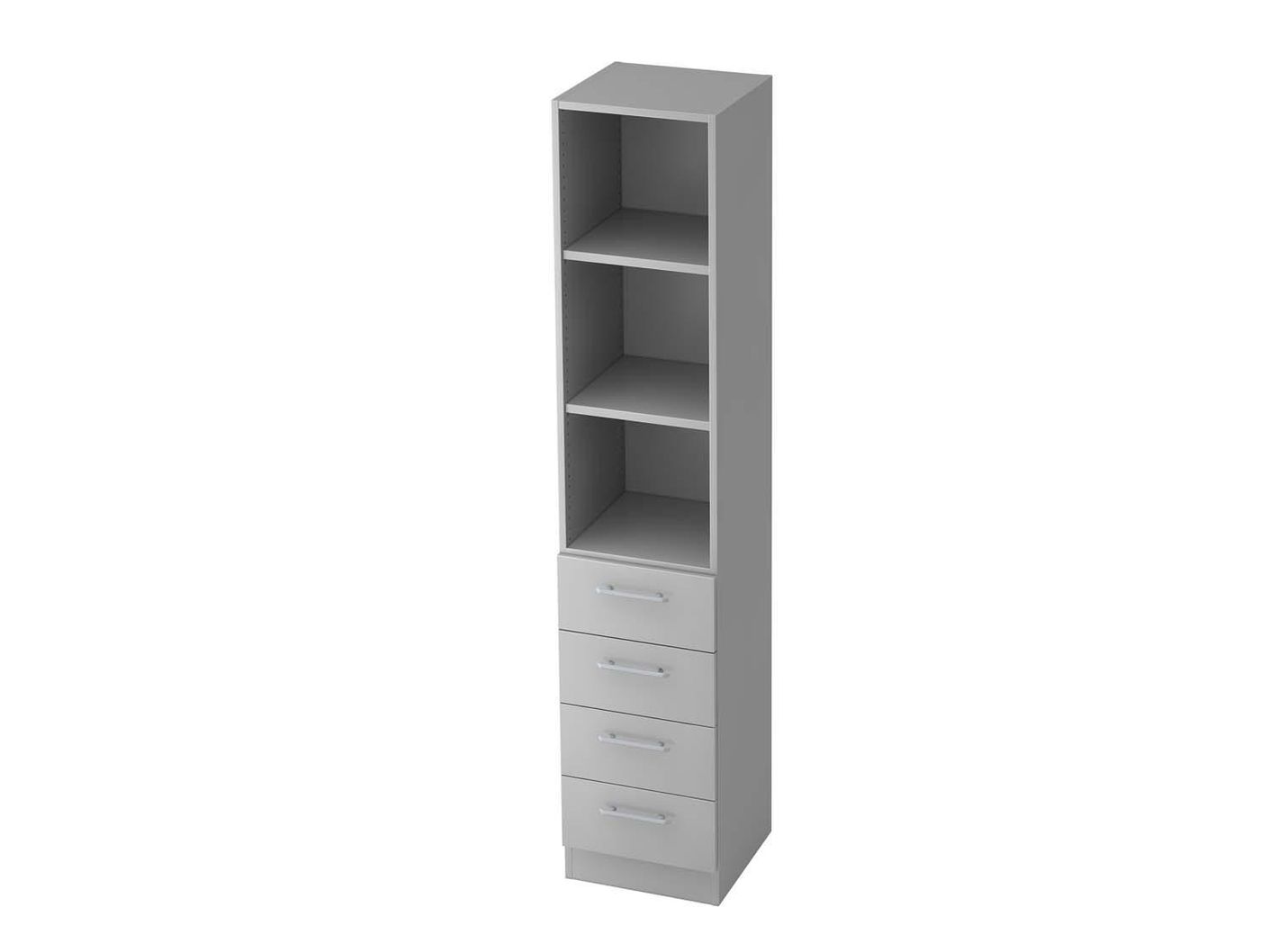 Texas Pro Solid Schubkastenschrank 5OH 40cm Grau