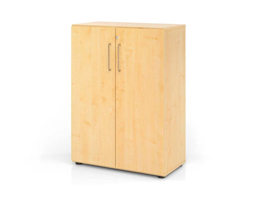 Texas Nine Aktenschrank 3OH mit Türen 80cm Ahorn