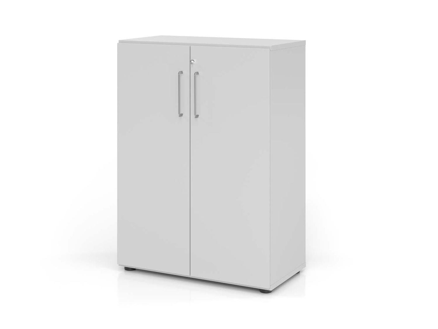 Texas Nine Aktenschrank 3OH mit Türen 80cm Grau