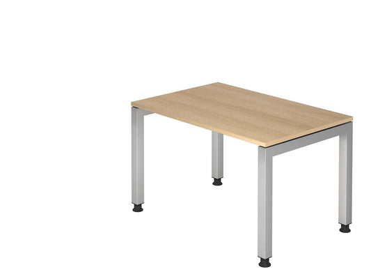 Jersey J-Serie Schreibtisch, manuell höheneinstellbar, Eiche