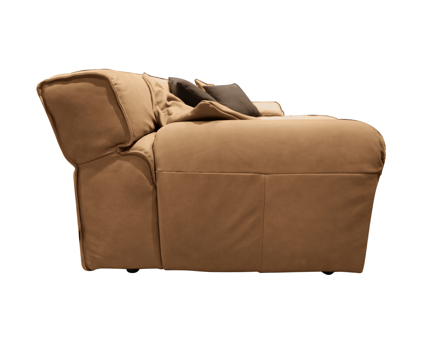 designwerk Vola, Ecksofa 240 x 186 cm | Echtleder