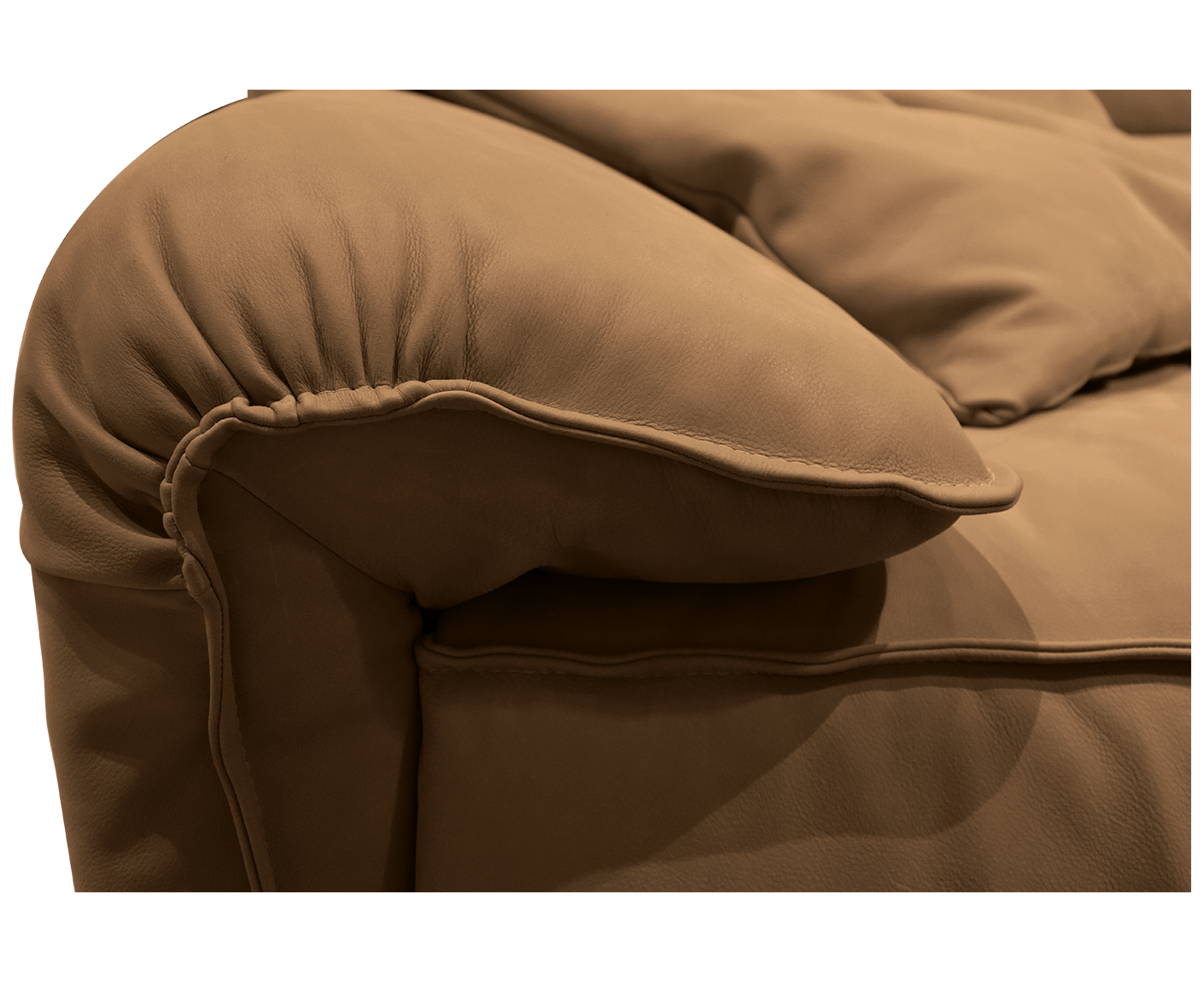 designwerk Vola, Ecksofa 240 x 186 cm | Echtleder