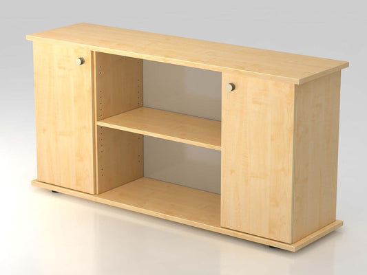 Sideboard 2OH mit Türen 166cm Ahorn
