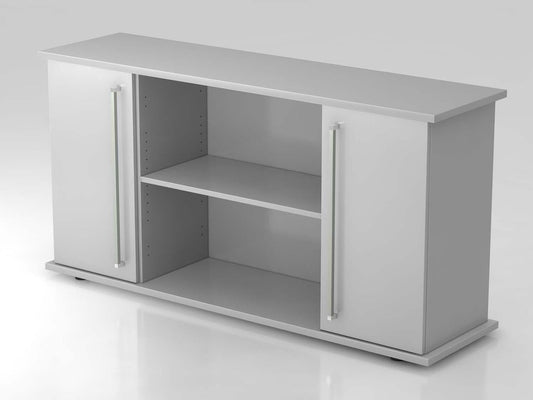 Sideboard 2OH mit Türen 166cm Grau