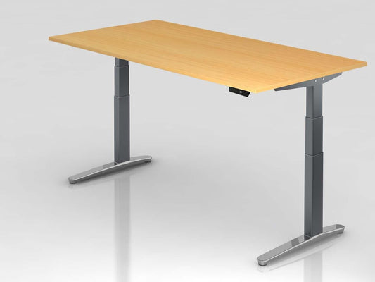 Höhenverstellbarer Schreibtisch XBHM | 2-Motoren | 120 x 200 cm | elektrisch