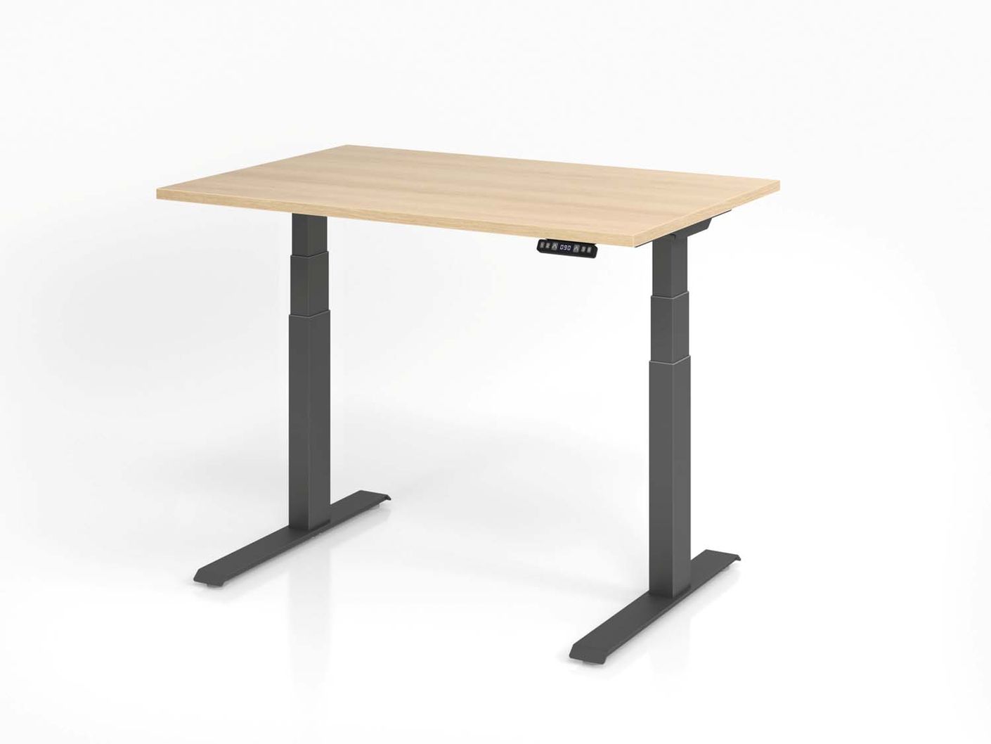 Höhenverstellbarer Schreibtisch XDKB | 2-Motoren | 120 - 180 cm | elektrisch | Eiche