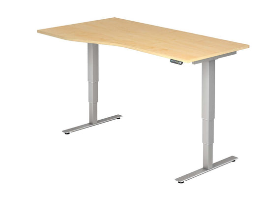 Höhenverstellbarer Freiform-Schreibtisch XDSM | 2-Motoren | 180 x 100 cm | elektrisch