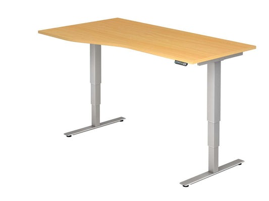 Höhenverstellbarer Freiform-Schreibtisch XDSM | 2-Motoren | 180 x 100 cm | elektrisch