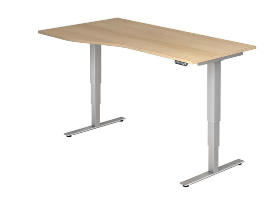 Höhenverstellbarer Freiform-Schreibtisch XDSM | 2-Motoren | 180 x 100 cm | elektrisch