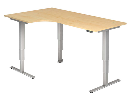 Höhenverstellbarer Winkel-Schreibtisch XDSM | 3-Motoren | 200 x 120 cm | elektrisch