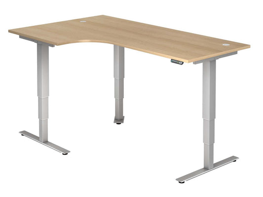 Höhenverstellbarer Winkel-Schreibtisch XDSM | 3-Motoren | 200 x 120 cm | elektrisch