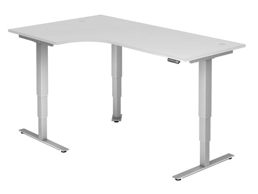 Taos Two XDSM-Serie Schreibtisch 200 x 120 cm, elektrische Höhenverstellung, Weiß