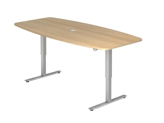 Konferenztisch Höhenverstellbar XMST | 2-Motoren | 220 x 103 cm | elektrisch