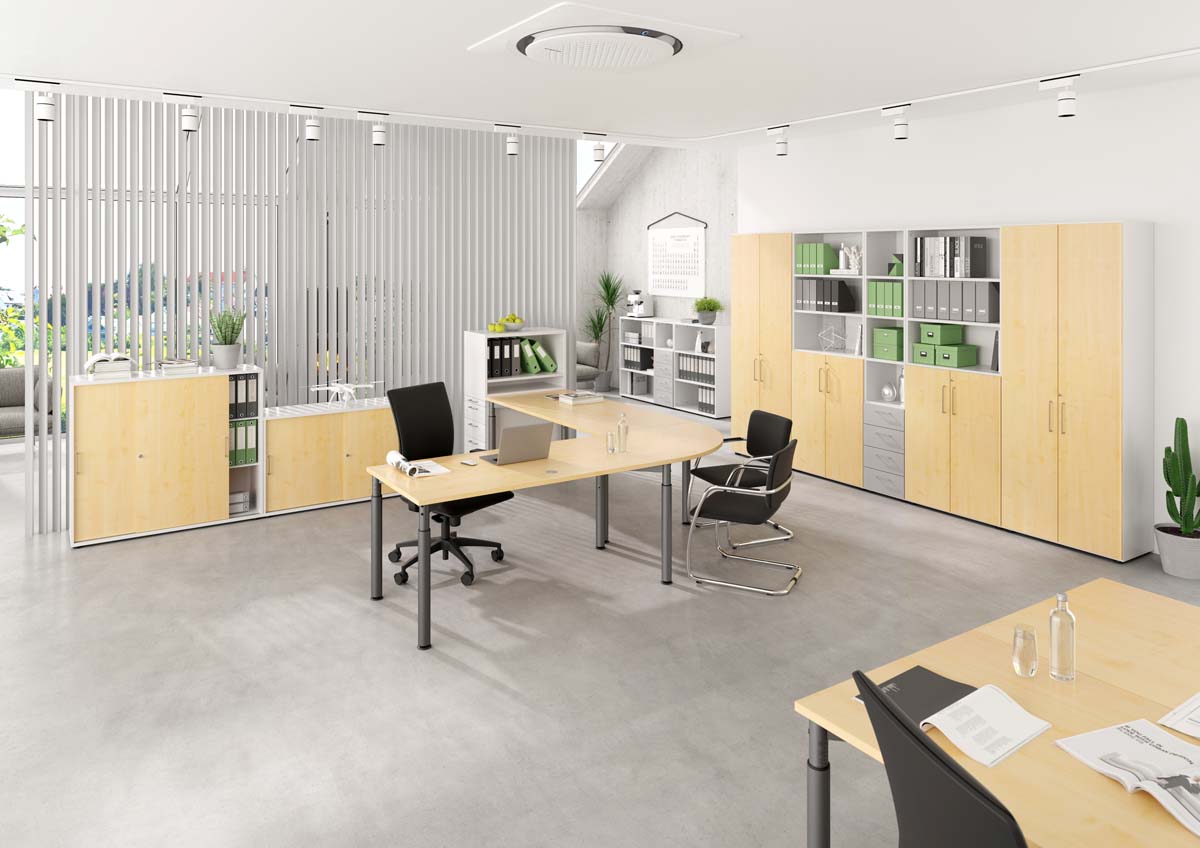 York Y-Serie Komplettbüro 12-teilig