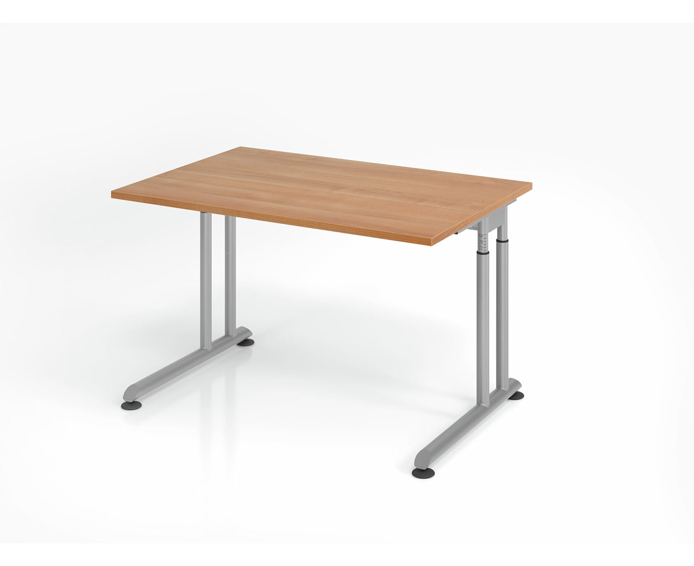 Schreibtisch Z-Serie | inkl. Kabelwanne | C-Fuß | höheneinstellbar