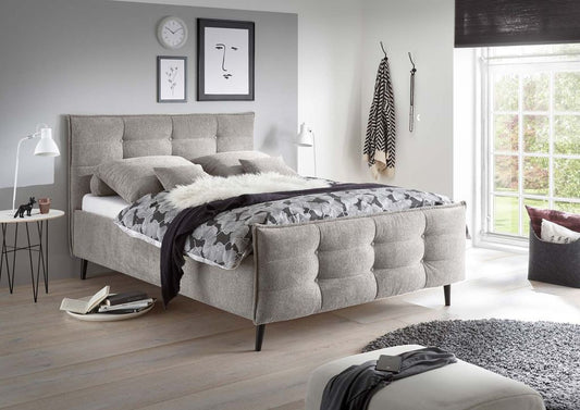 Mario B Polsterbett Einzelbett, Webstoff