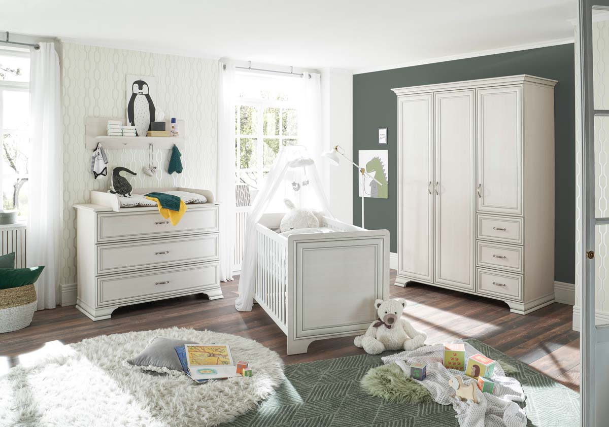 Venedig Standregal Used White mit Patina
