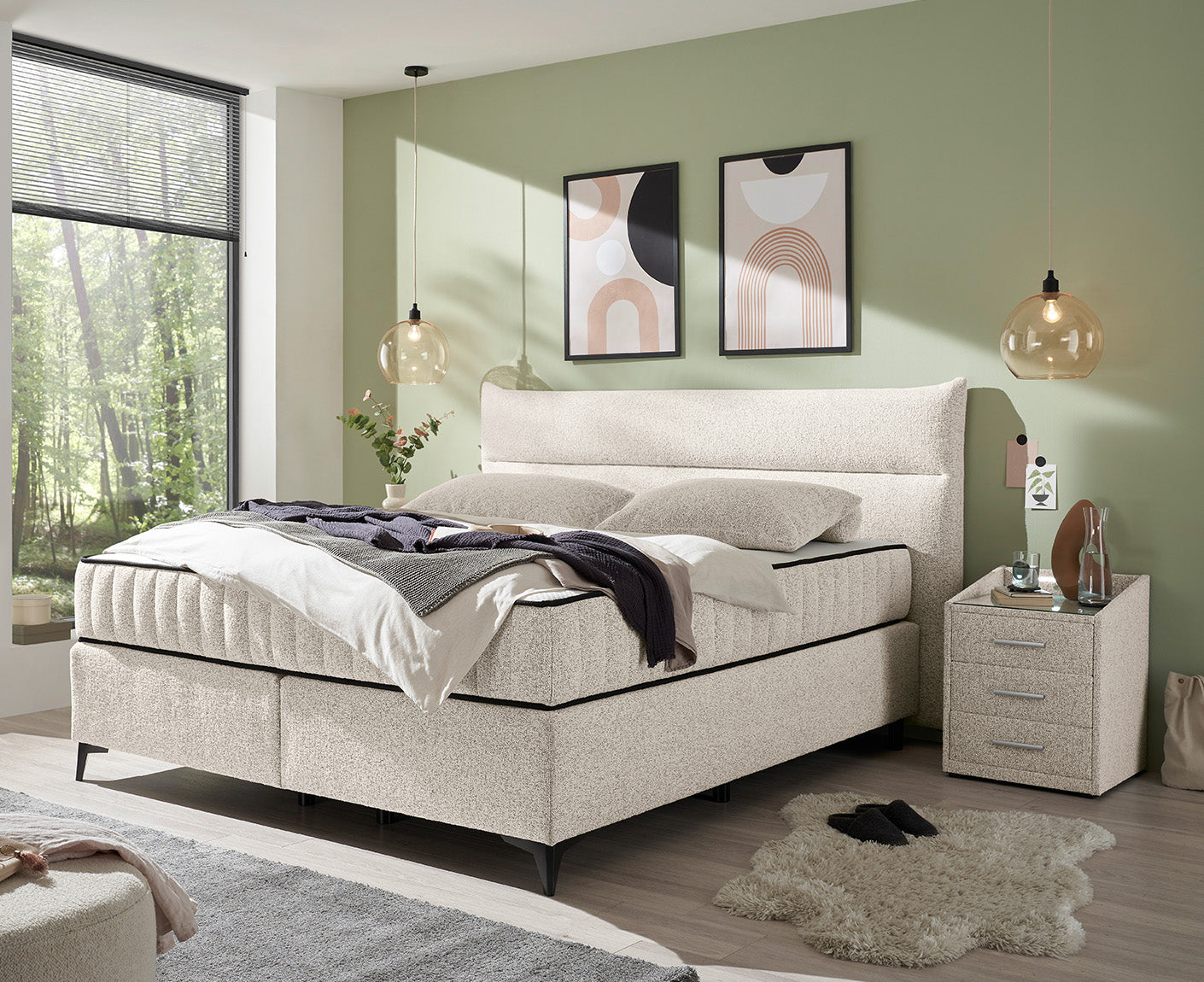 Vlieland Boxspringbett 180 x 200 cm