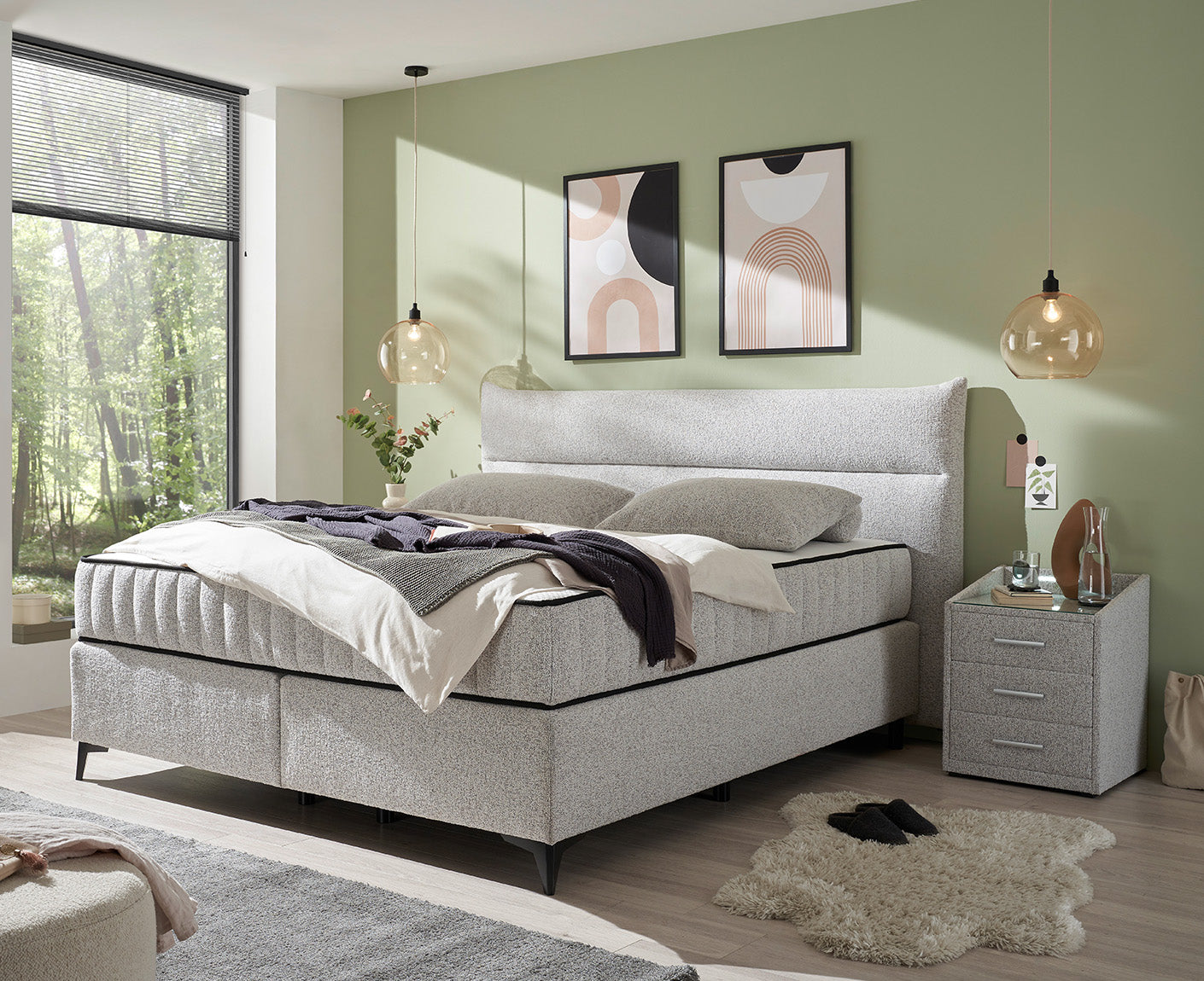 Vlieland Boxspringbett 180 x 200 cm