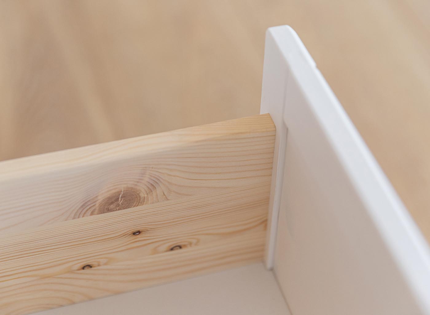 Marone Elite TV-Lowboard Weiß/Kiefer