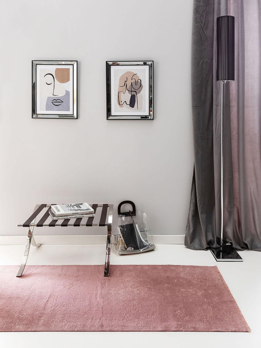 Läufer Luxor 80x300 cm Rosa
