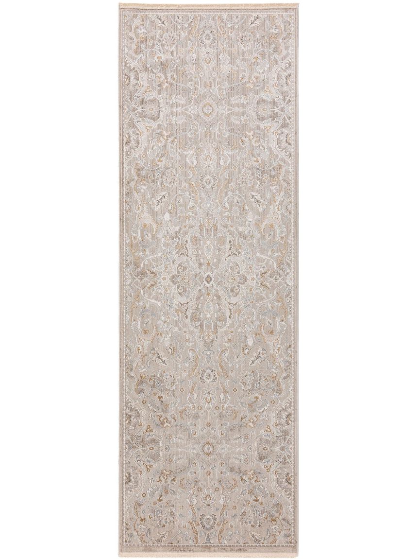 Viskoseteppich Läufer Jared 80x240 cm Creame