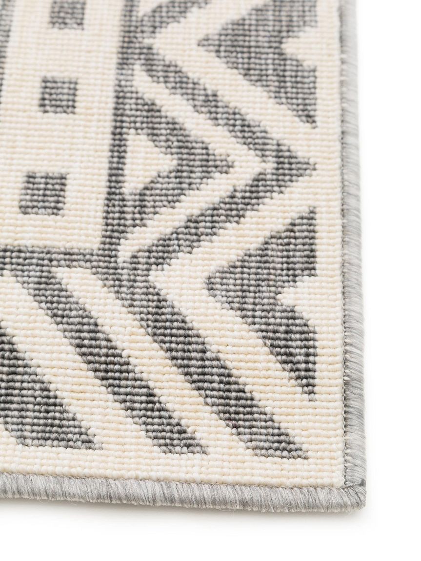In- & Outdoor Teppich Niel Creame / Grau
