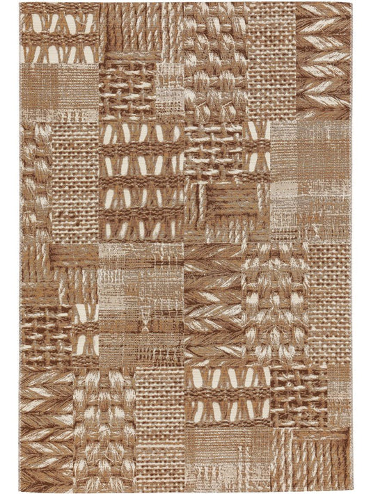 In- & Outdoor Teppich Kenya Creame / Beige