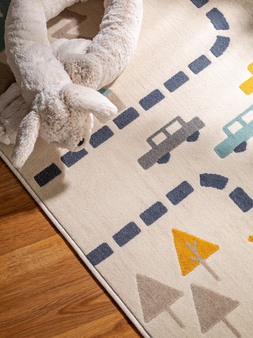 Kinderteppich Juno Beige