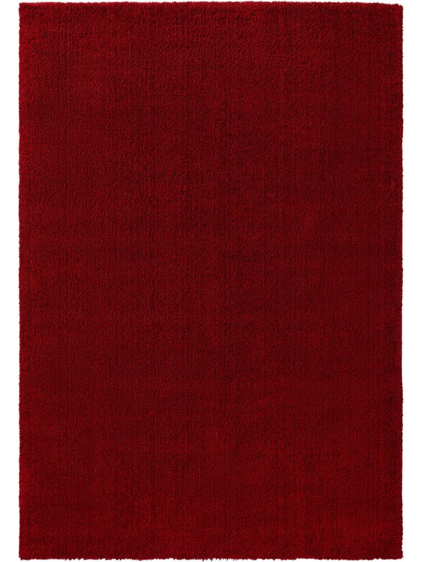 Hochflorteppich Cosy Rot