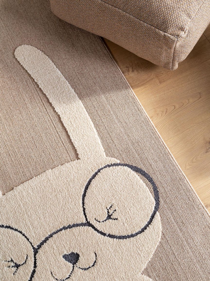 Kinderteppich Momo Beige