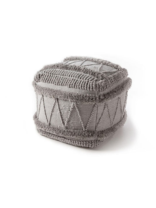 In-&-Outdoor-Pouf Toni 45x45x45 cm Grau