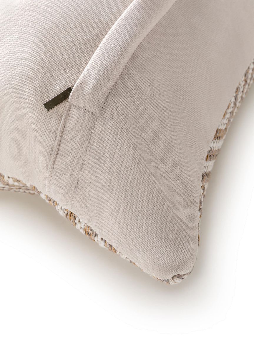 Kissenbezug Laos 40x65 cm Taupe