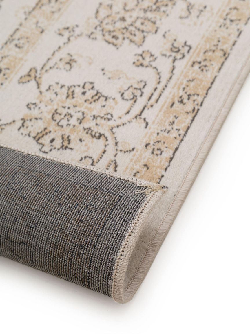Viskoseteppich Elling Creame / Beige
