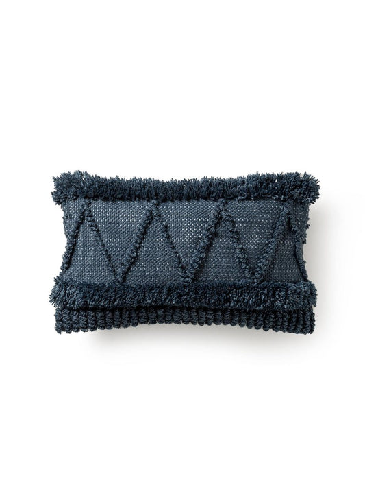 In- & Outdoor Kissenbezug Toni 30x50 cm Blau