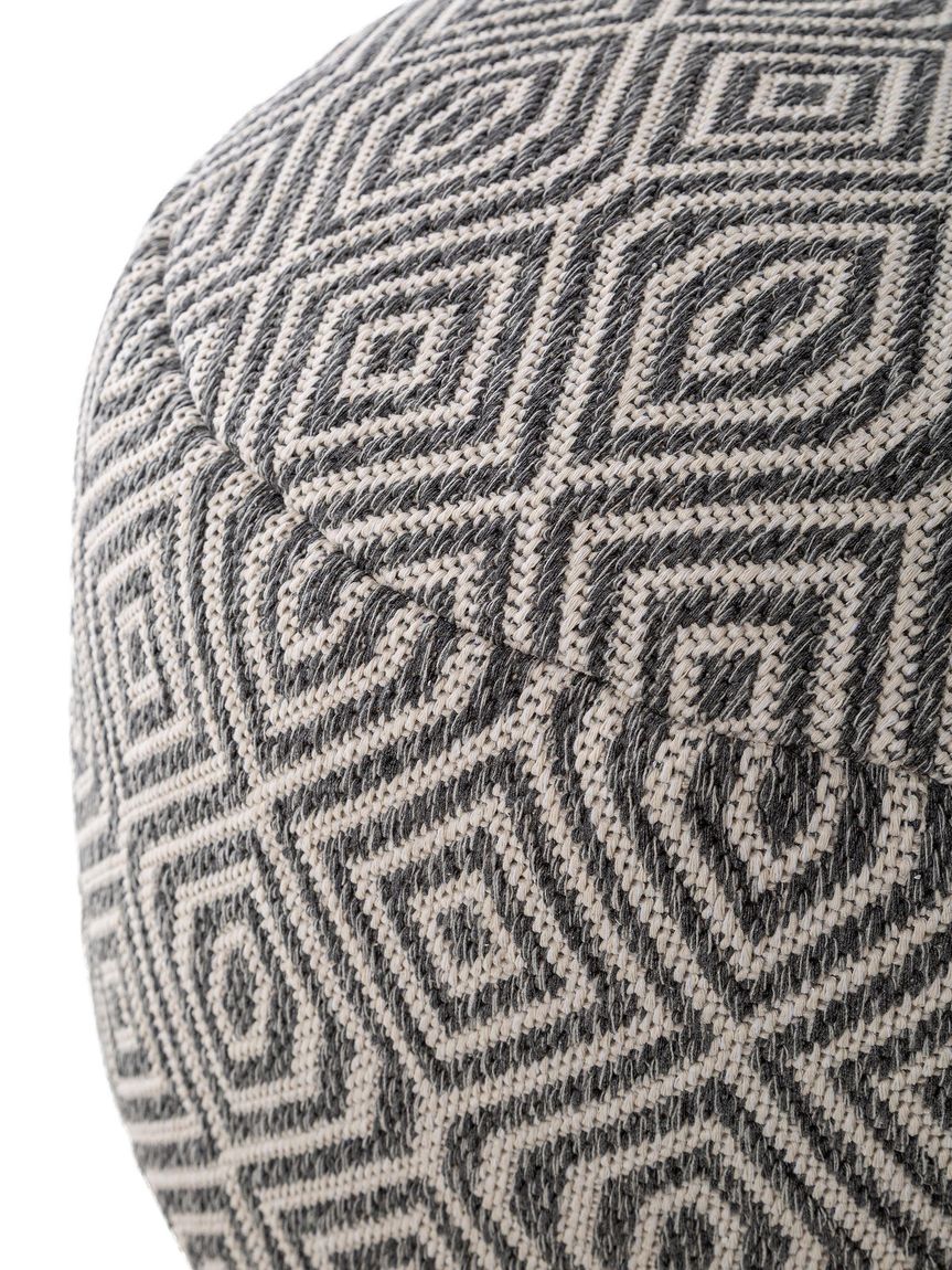 Pouf Laos 55x55x35 cm Anthrazit