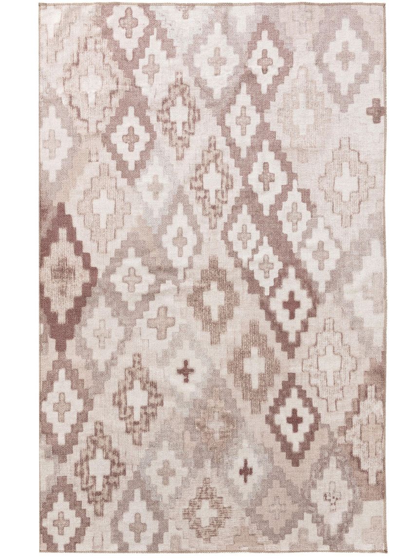 Wendeteppich Läufer Ana Grau / Beige